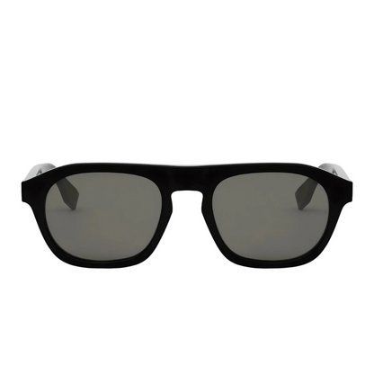Fendi FE40143I men’s rectangle sunglasses with premium acetate frame and luxury designer styling