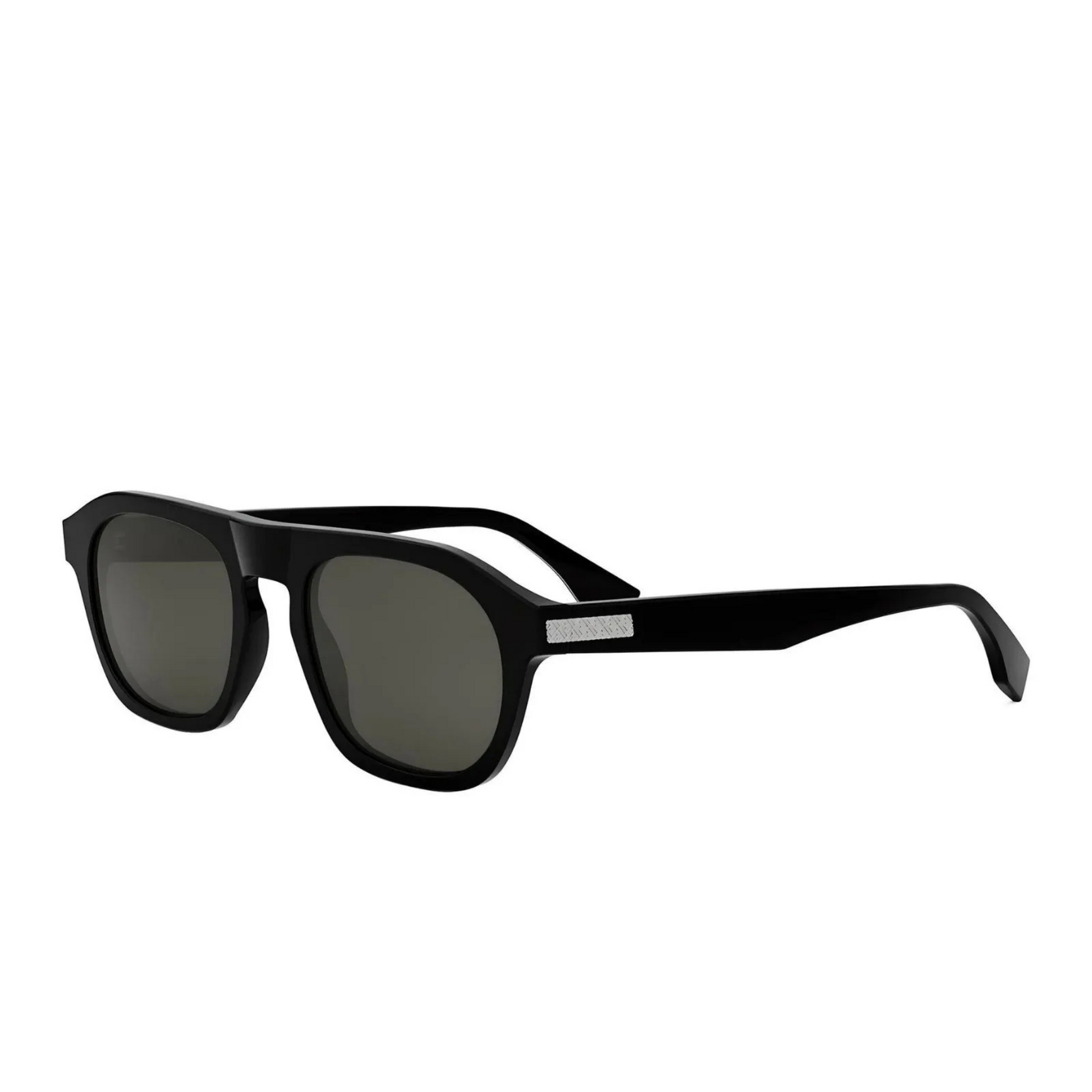 Fendi FE40143I men’s rectangle sunglasses with premium acetate frame and luxury designer styling