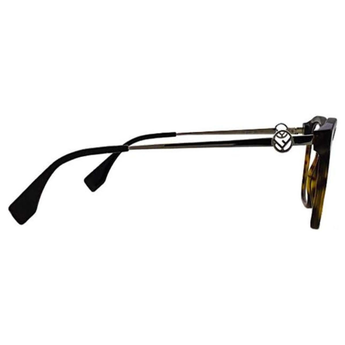 Fendi FF0307 womens acetate cat-eye optical frame side temple profile