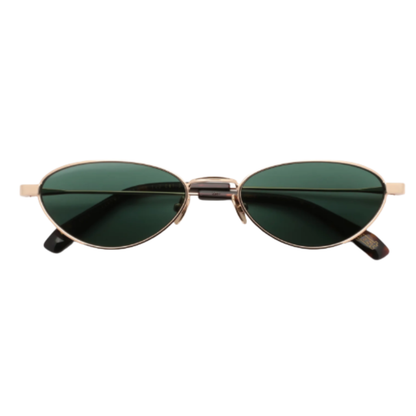 Gast Alba diamond shape unisex metal sunglasses with a lightweight designer frame and UV-protective lenses.