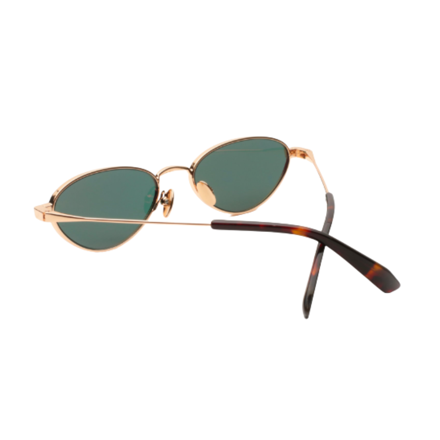 Gast Alba diamond shape unisex metal sunglasses with a lightweight designer frame and UV-protective lenses.