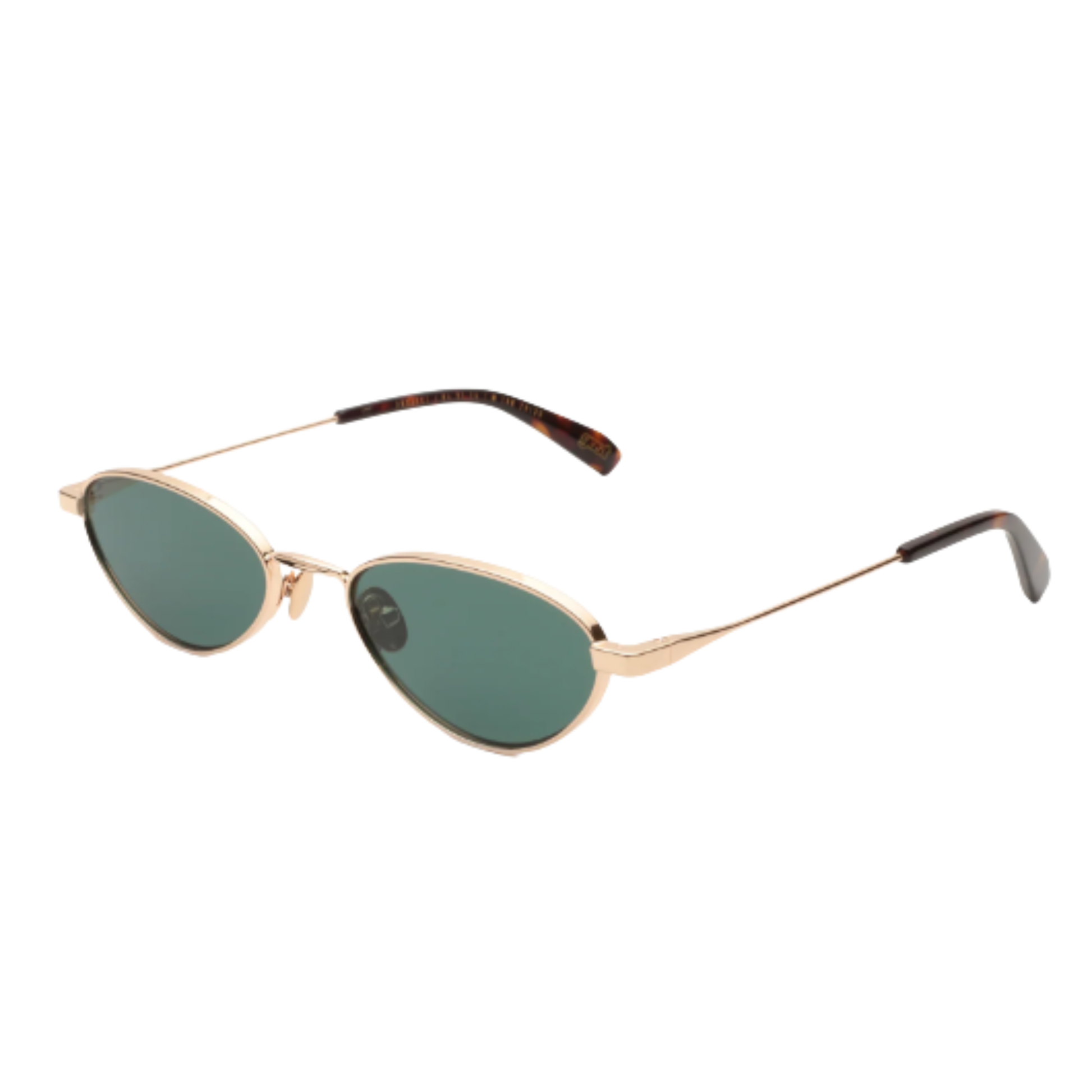 Gast Alba diamond shape unisex metal sunglasses with a lightweight designer frame and UV-protective lenses.