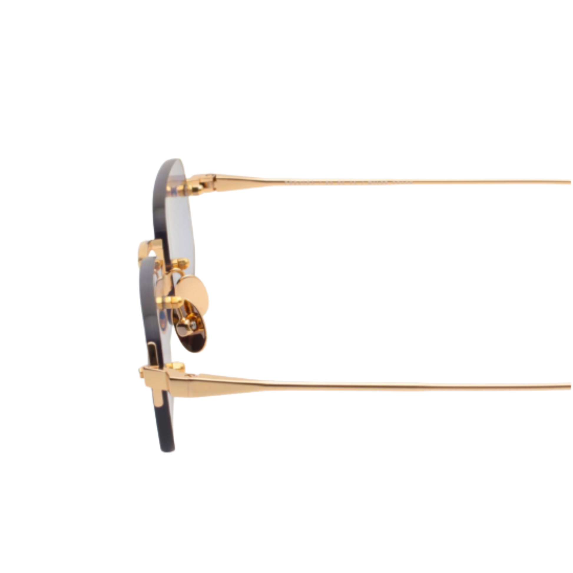 Gast Astro rimless metal rectangle sunglasses with a lightweight designer frame and premium UV-protective lenses.