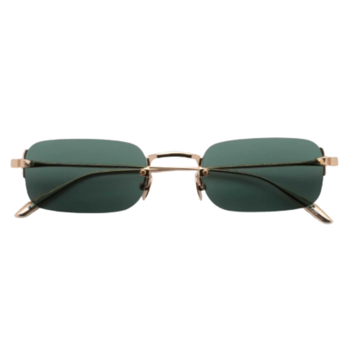 Gast Astro rimless metal rectangle sunglasses with a lightweight designer frame and premium UV-protective lenses.