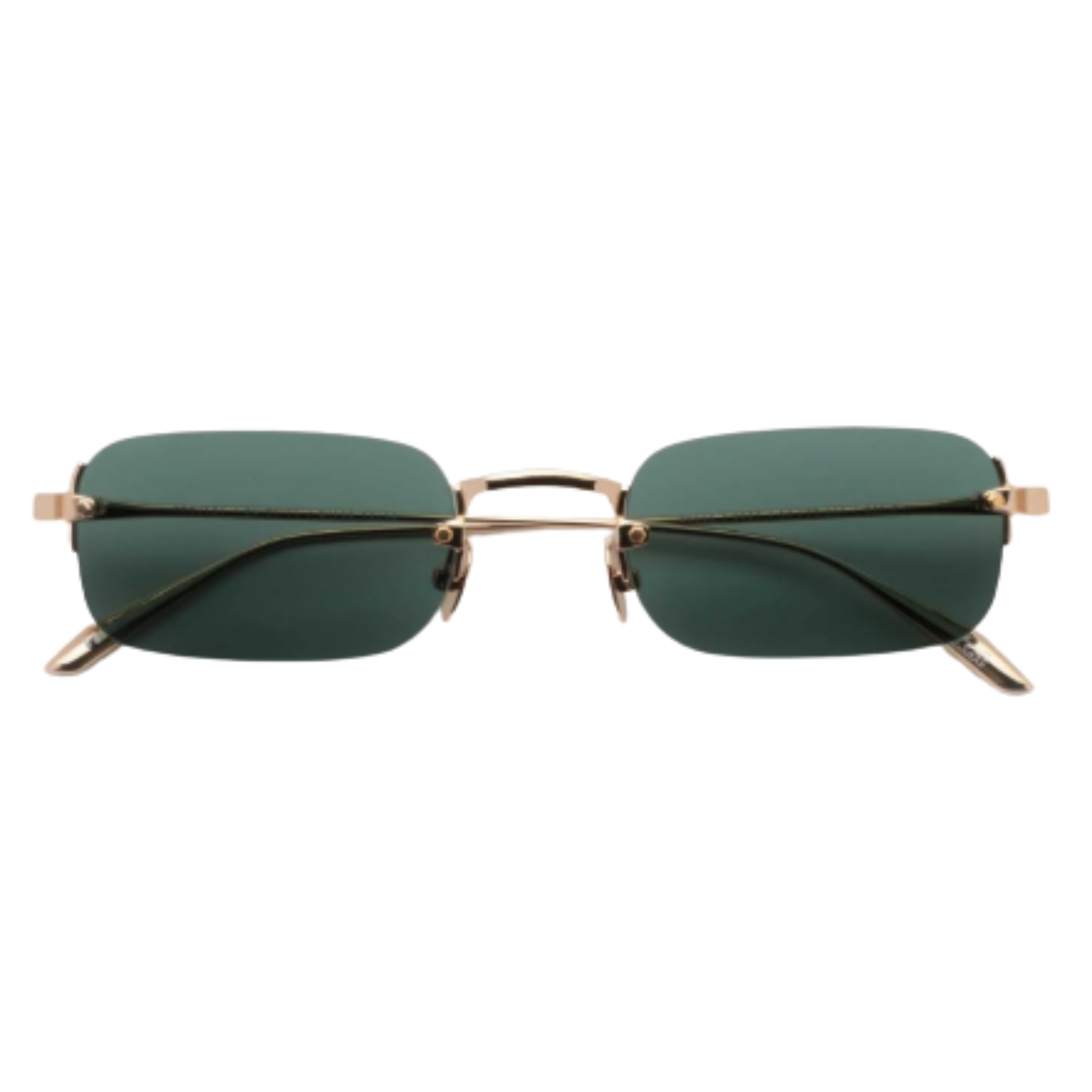 Gast Astro rimless metal rectangle sunglasses with a lightweight designer frame and premium UV-protective lenses.