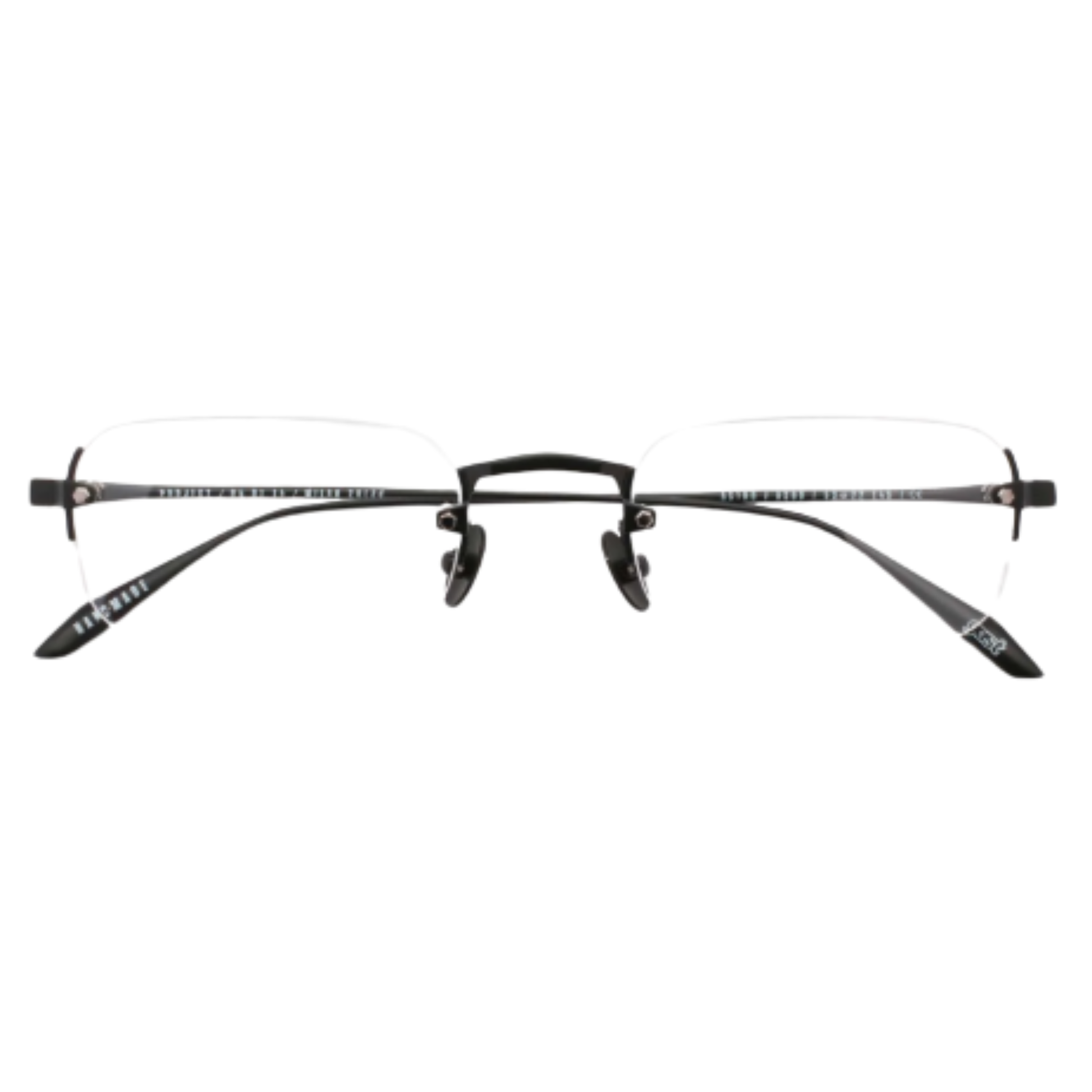 Gast Astro rimless square unisex optical frame featuring a lightweight metal design for everyday prescription eyewear.