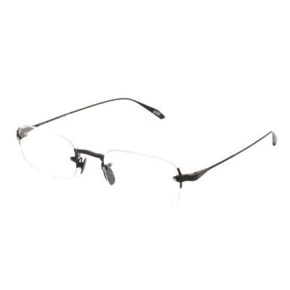 Gast Astro rimless square unisex optical frame featuring a lightweight metal design for everyday prescription eyewear.