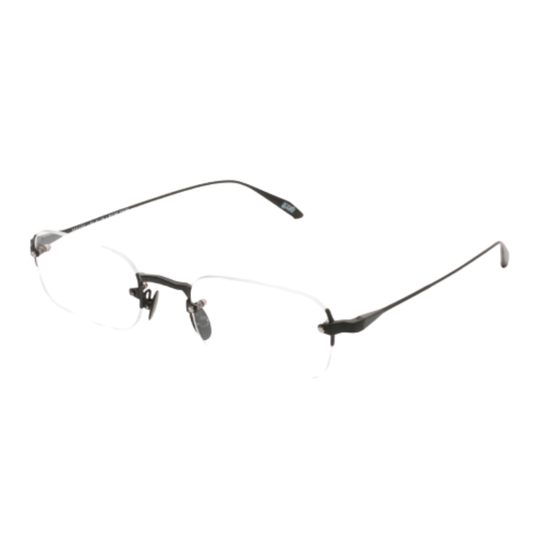 Gast Astro rimless square unisex optical frame featuring a lightweight metal design for everyday prescription eyewear.