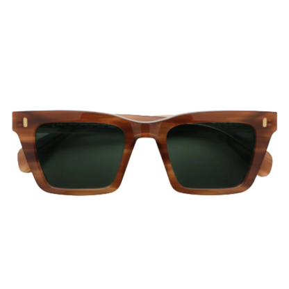 Gast Zyron acetate square sunglasses with a premium lightweight frame and UV-protective lenses.