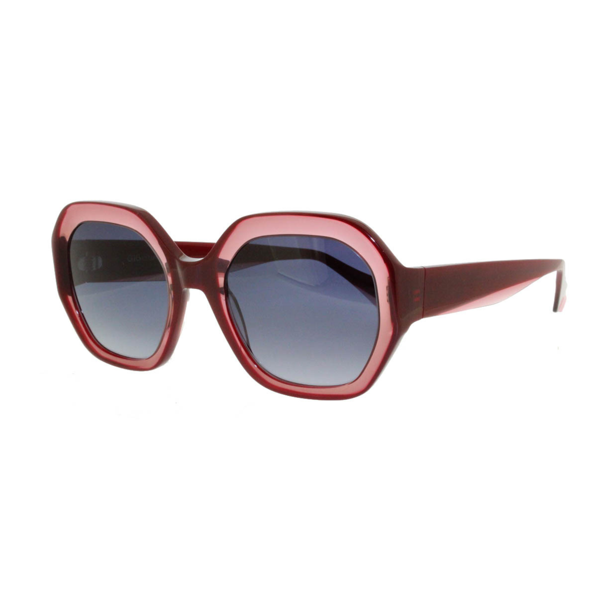 GIGI Studios GIGI6822 Bright women's irregular sunglasses with a premium acetate frame and UV-protective gradient lenses.