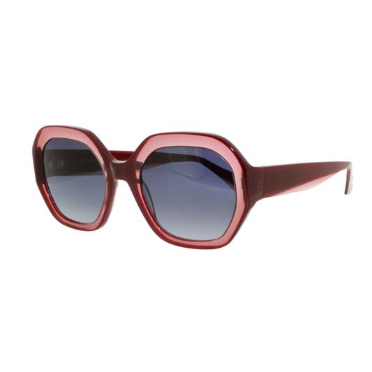 GIGI Studios GIGI6822 Bright women's irregular sunglasses with a premium acetate frame and UV-protective gradient lenses.