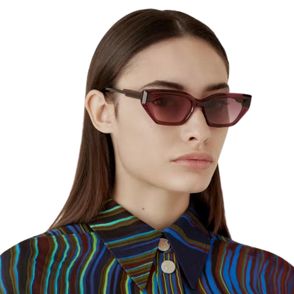 GIGI Studios REGINA 6667/6 women's cat eye sunglasses with premium acetate frame and CR-39 UV400 lenses.