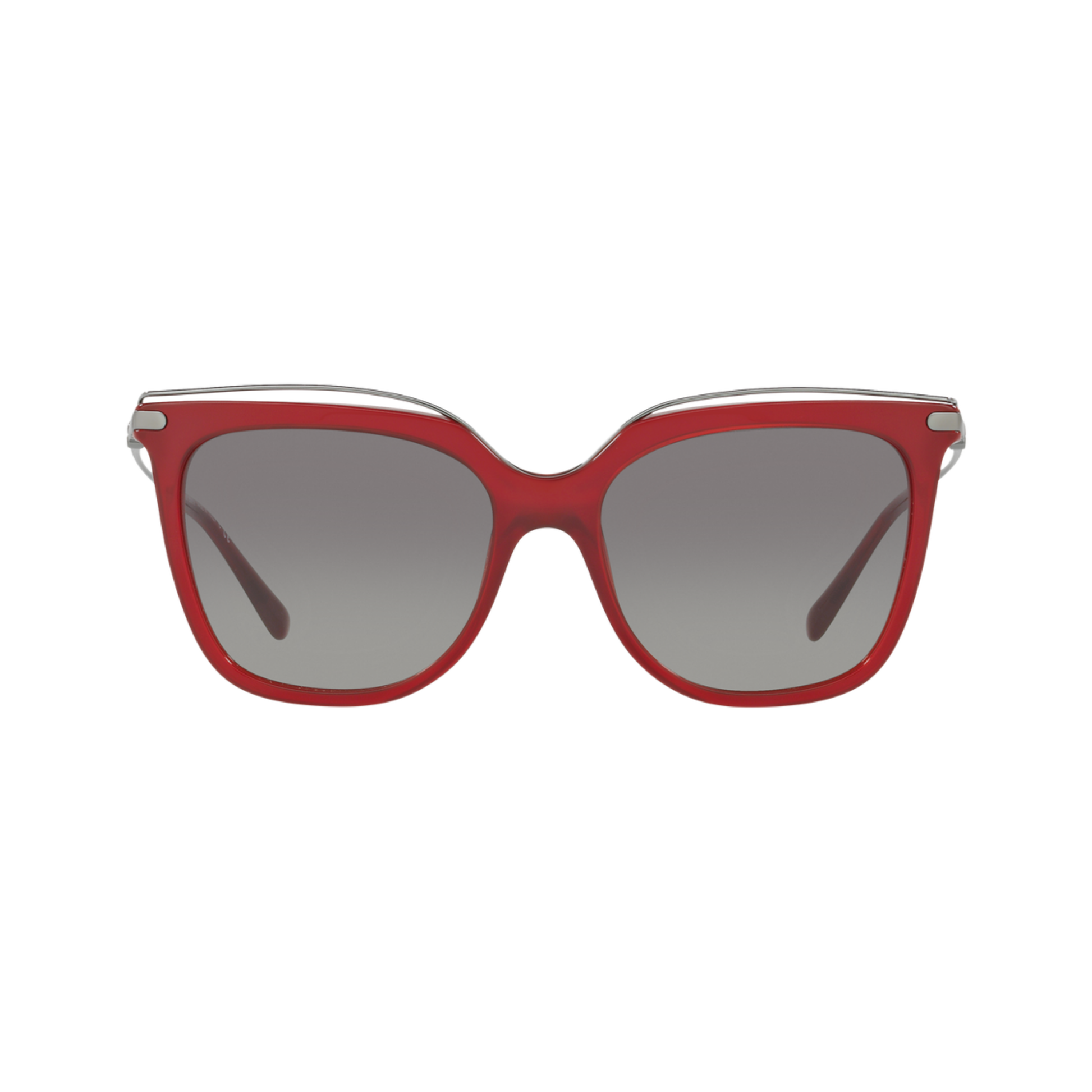 Giorgio Armani AR8091 womens acetate metal square sunglasses side temple profile
