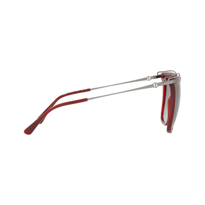 Giorgio Armani AR8091 womens acetate metal square sunglasses three-quarter view