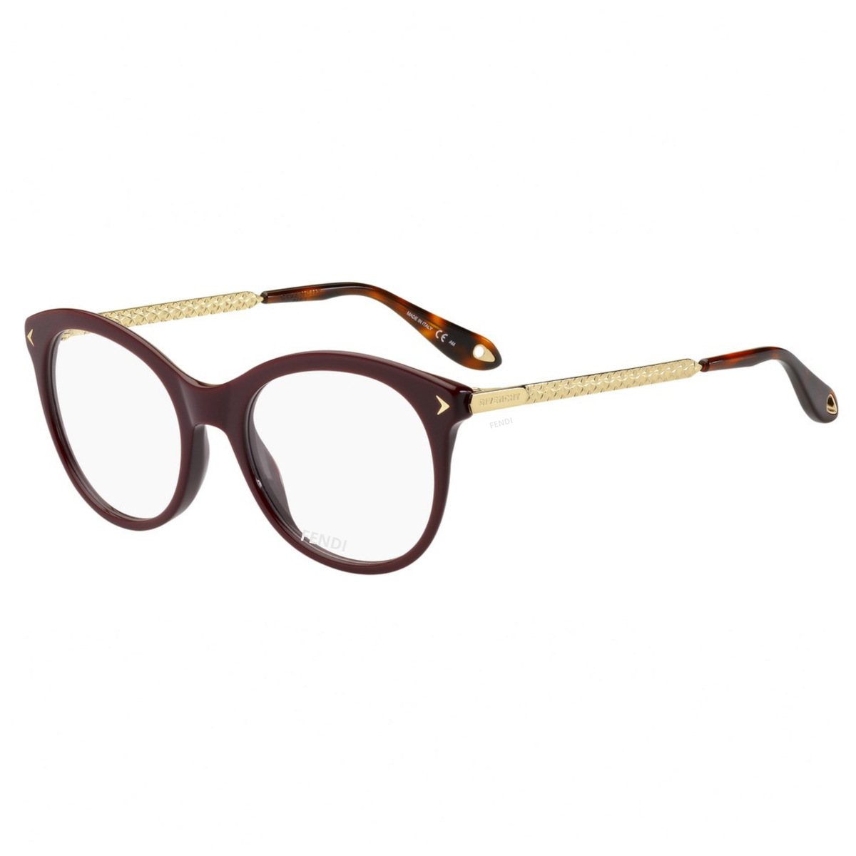 Givenchy GV0080 womens acetate cat eye full rim optical frame front view