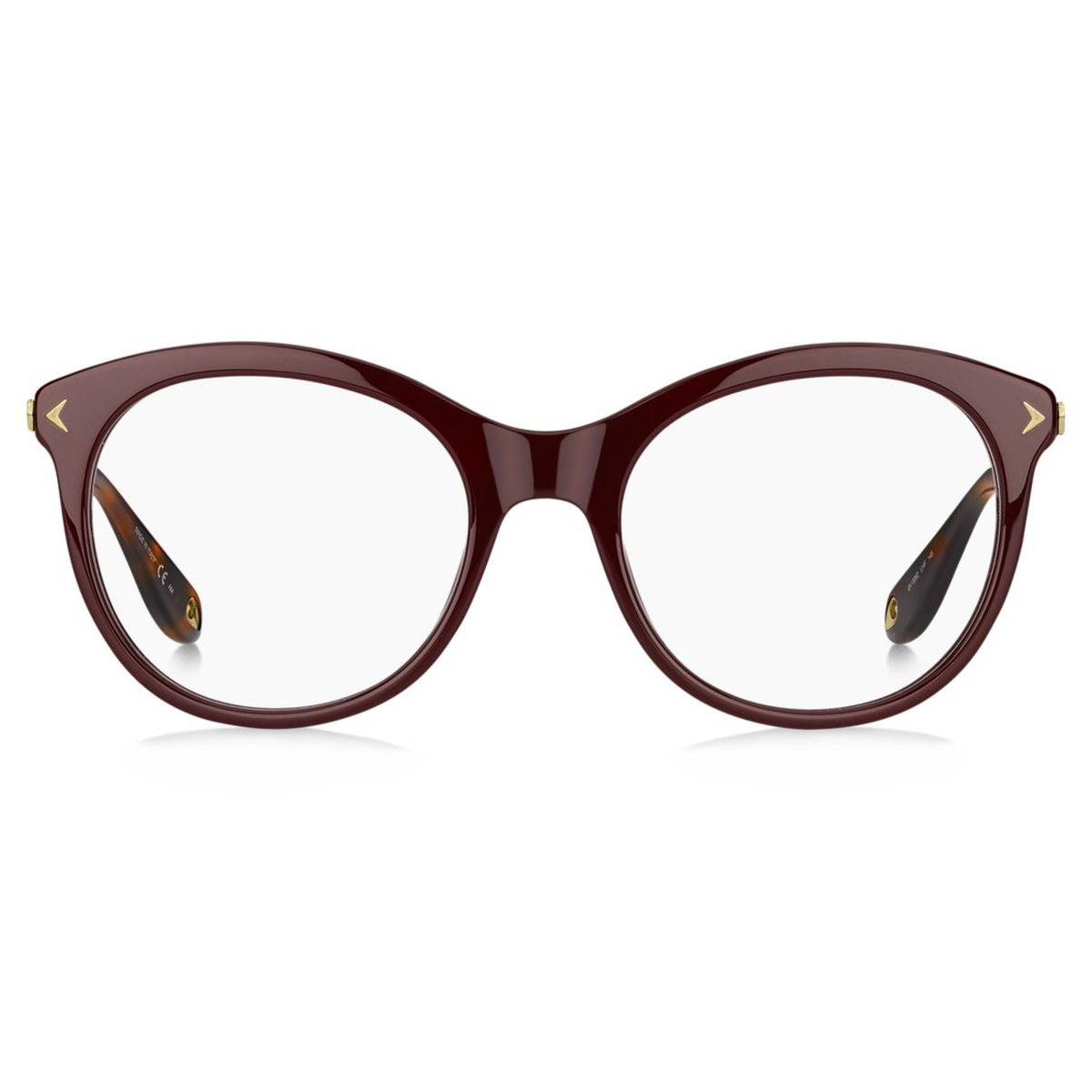 Givenchy GV0080 womens acetate cat eye full rim optical frame side profile