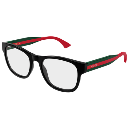 Gucci GG0004ONN square optical frame angle view 