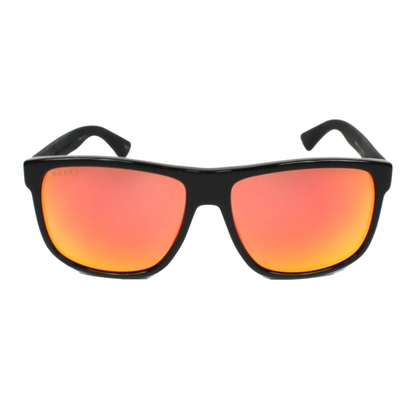Gucci GG0010S 002 unisex acetate square sunglasses side profile