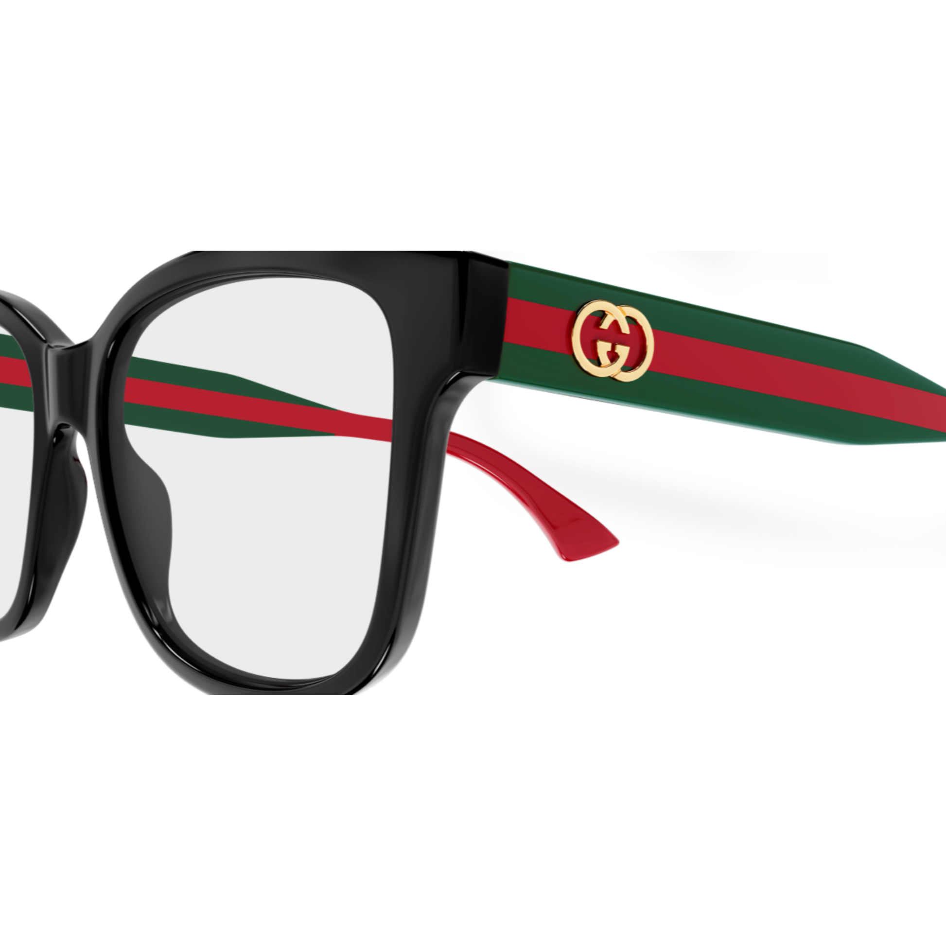 Gucci GG0038ONN butterfly optical frame detail view