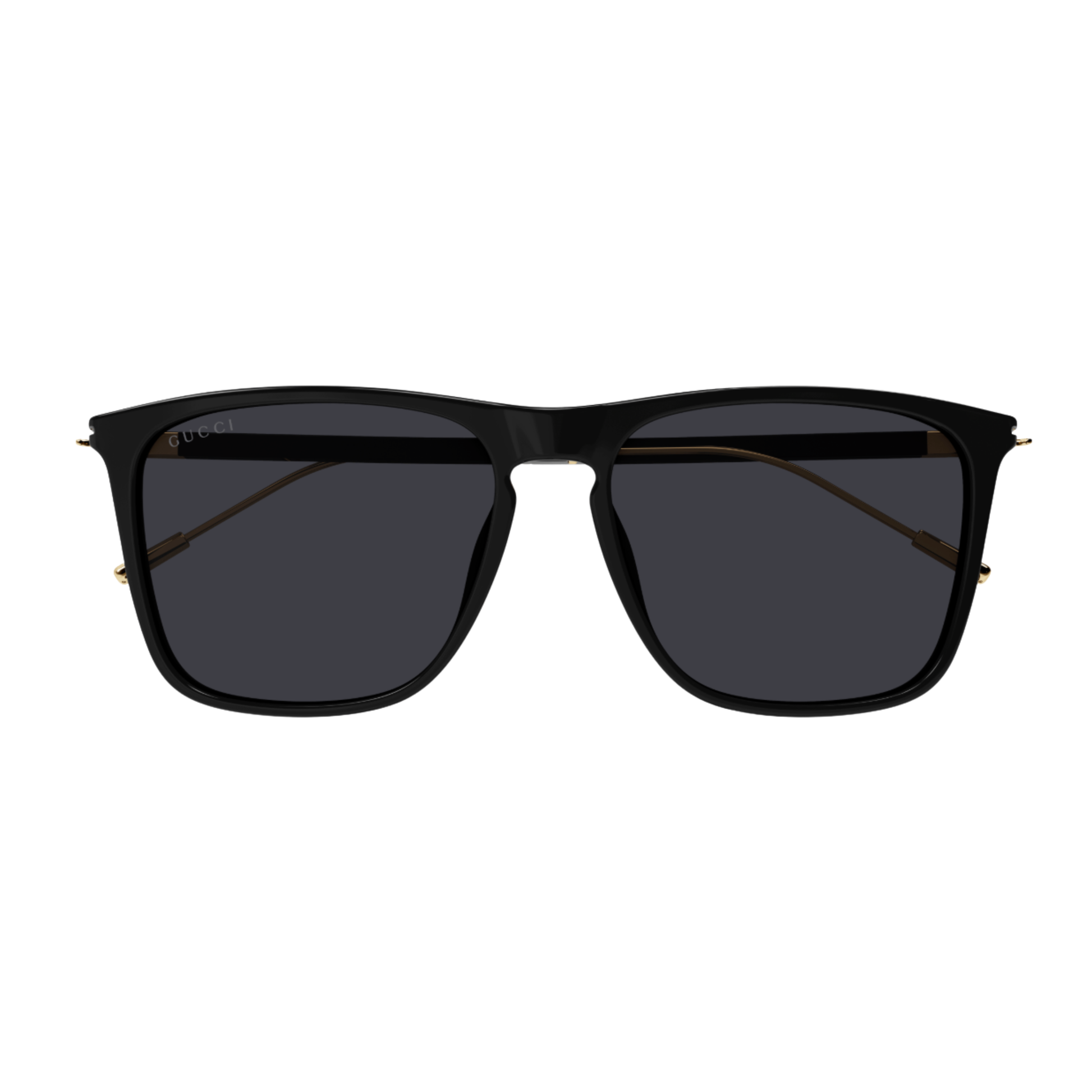 Gucci GG1269S unisex acetate square sunglasses side temple profile