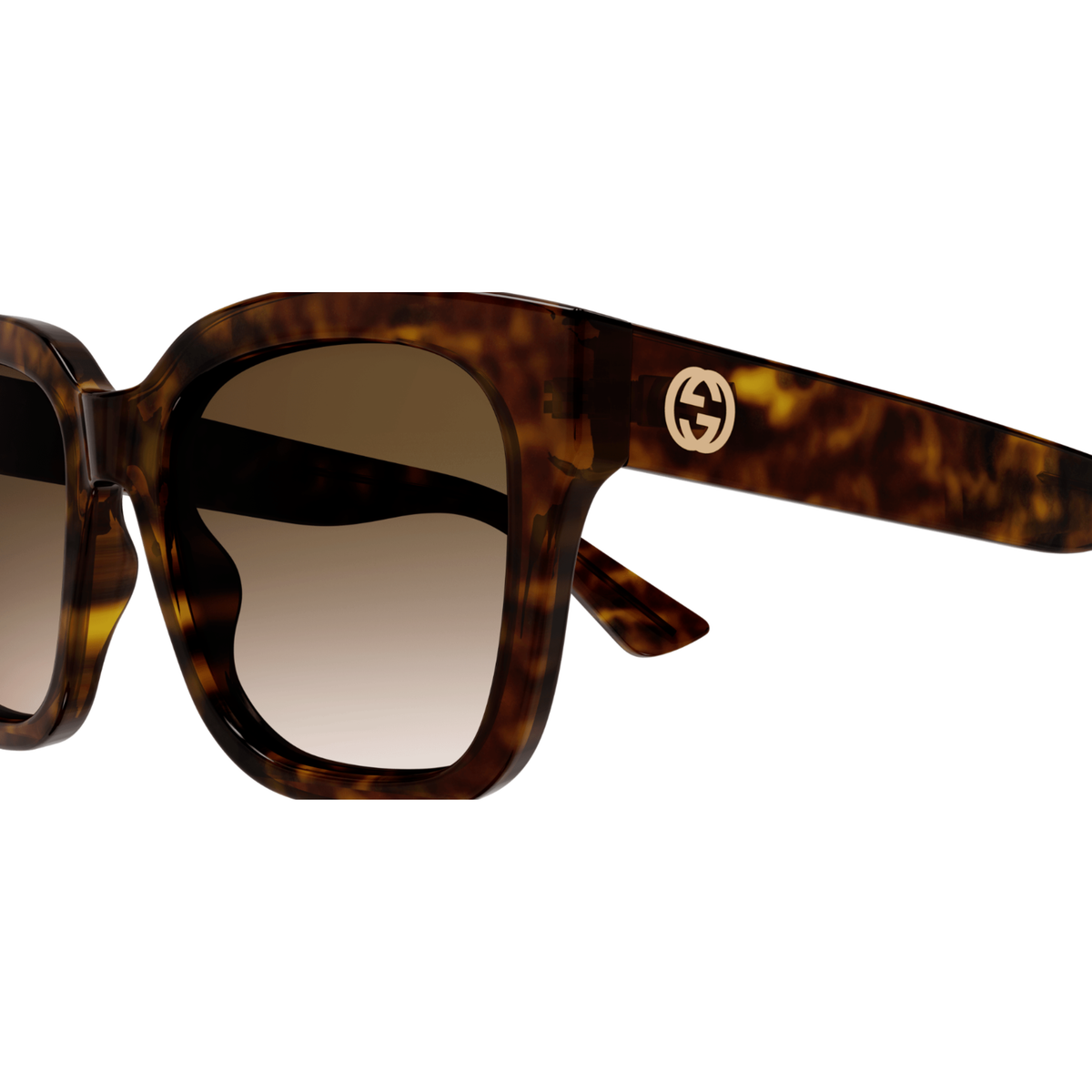 Gucci GG1338S women acetate cat eye sunglasses side temple profile