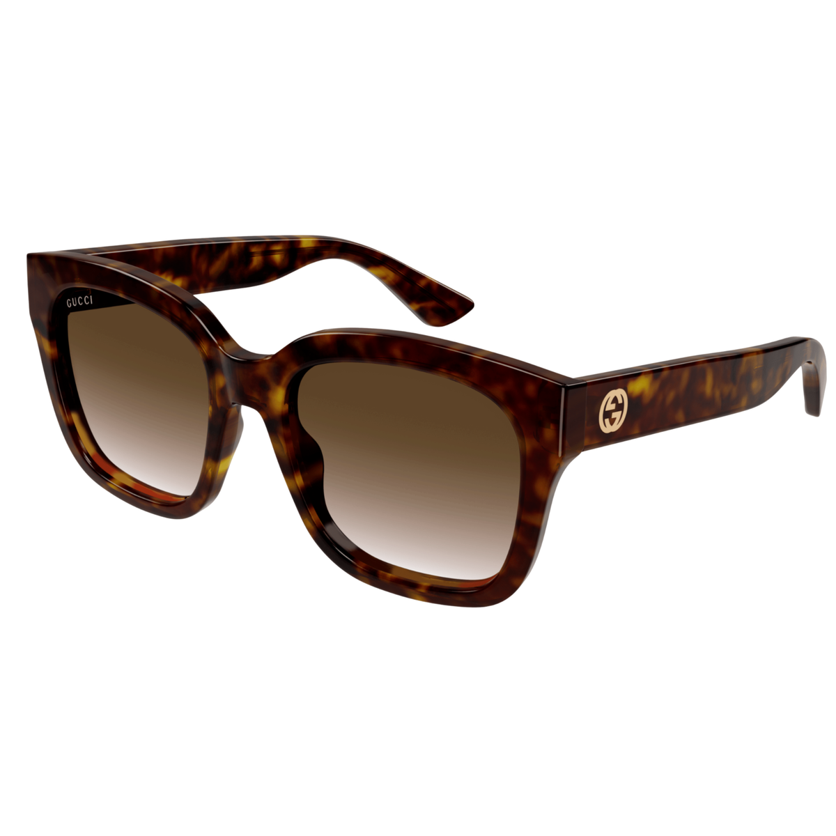 Gucci GG1338S women acetate cat eye sunglasses three quarter view