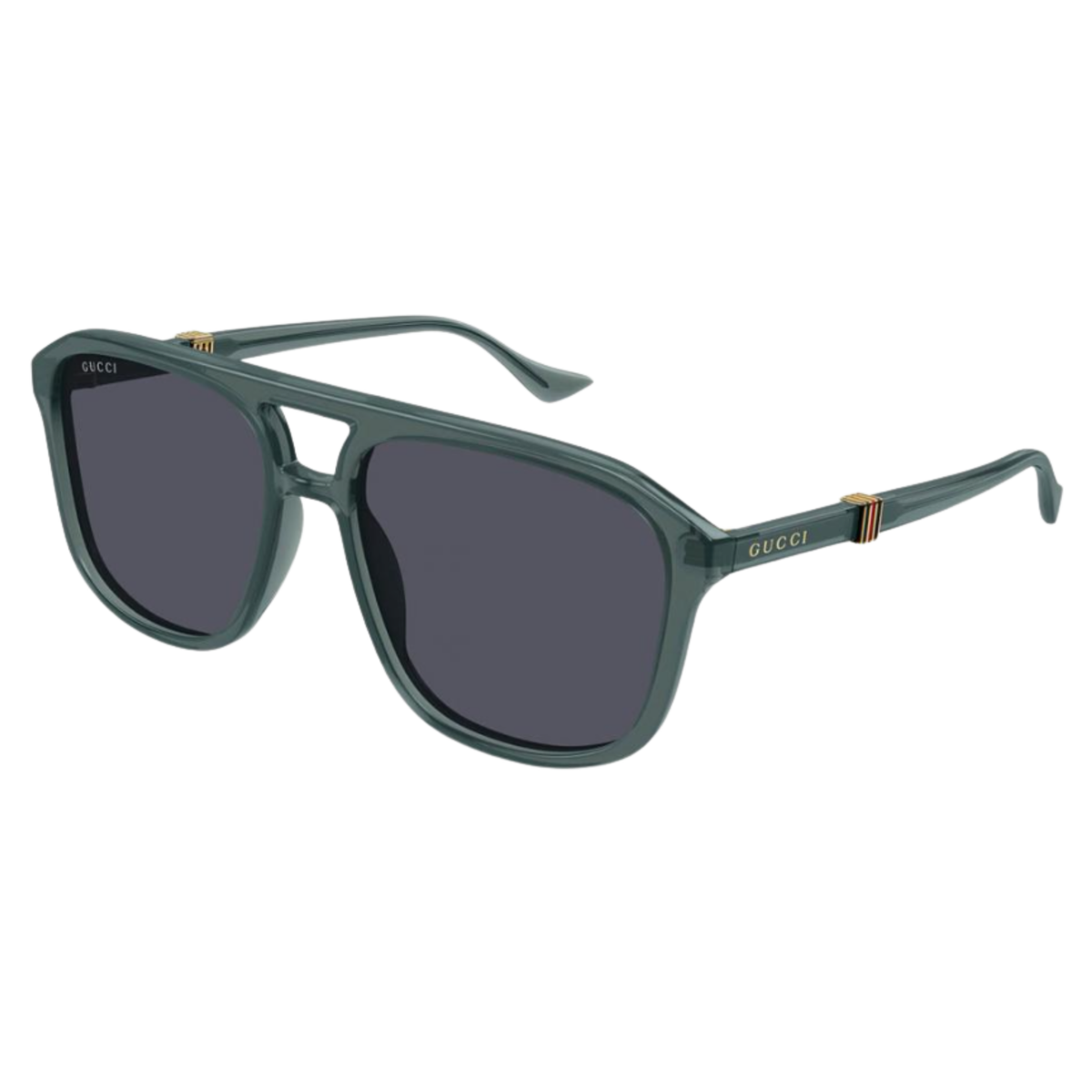 Gucci GG1494S unisex acetate pilot full rim sunglasses front view