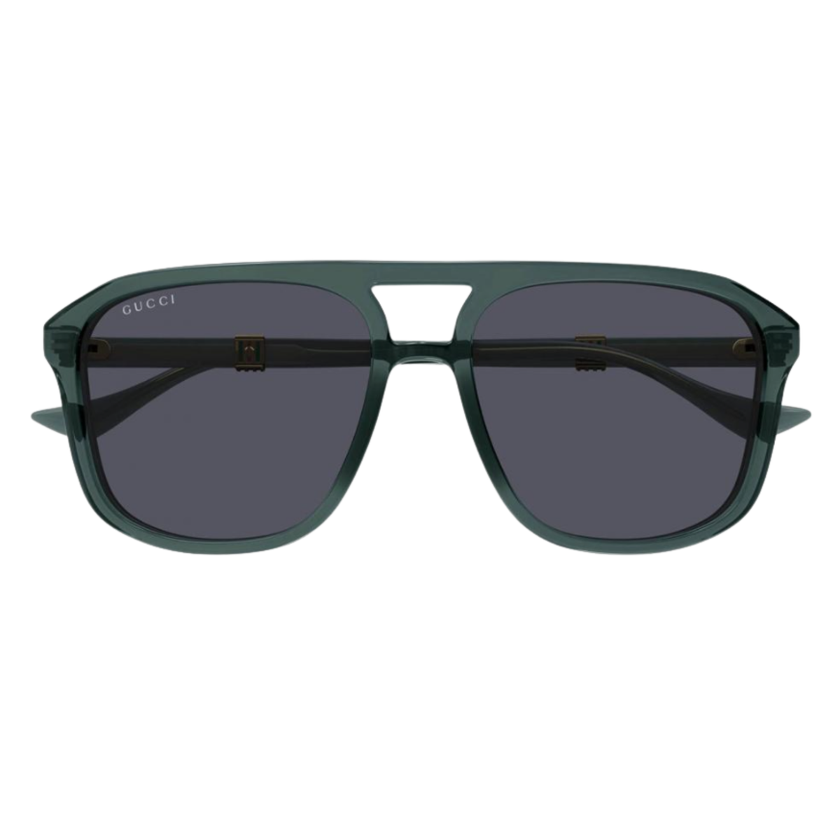 Gucci GG1494S unisex acetate pilot sunglasses side temple profile