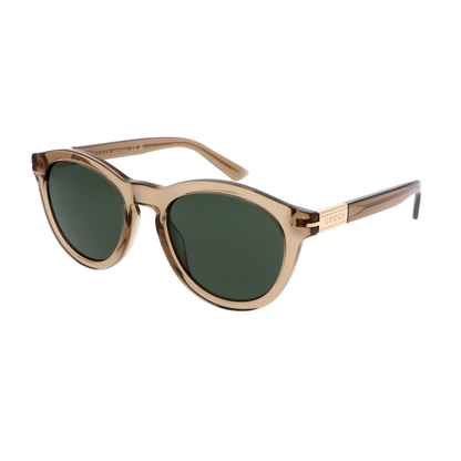 Gucci GG1501S unisex acetate round sunglasses side temple profile