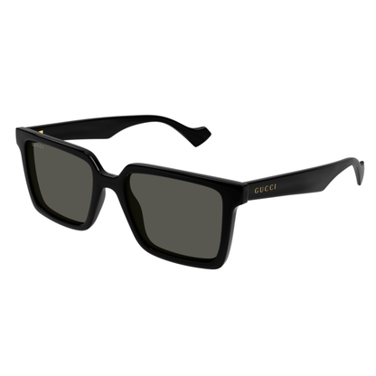 Gucci GG1540S unisex square sunglasses featuring premium Italian craftsmanship, full-rim design and luxury styling.
