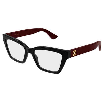 Gucci GG1715O cat eye optical frame angle view