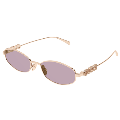 Gucci GG1802S Oval Sunglasses Angle View