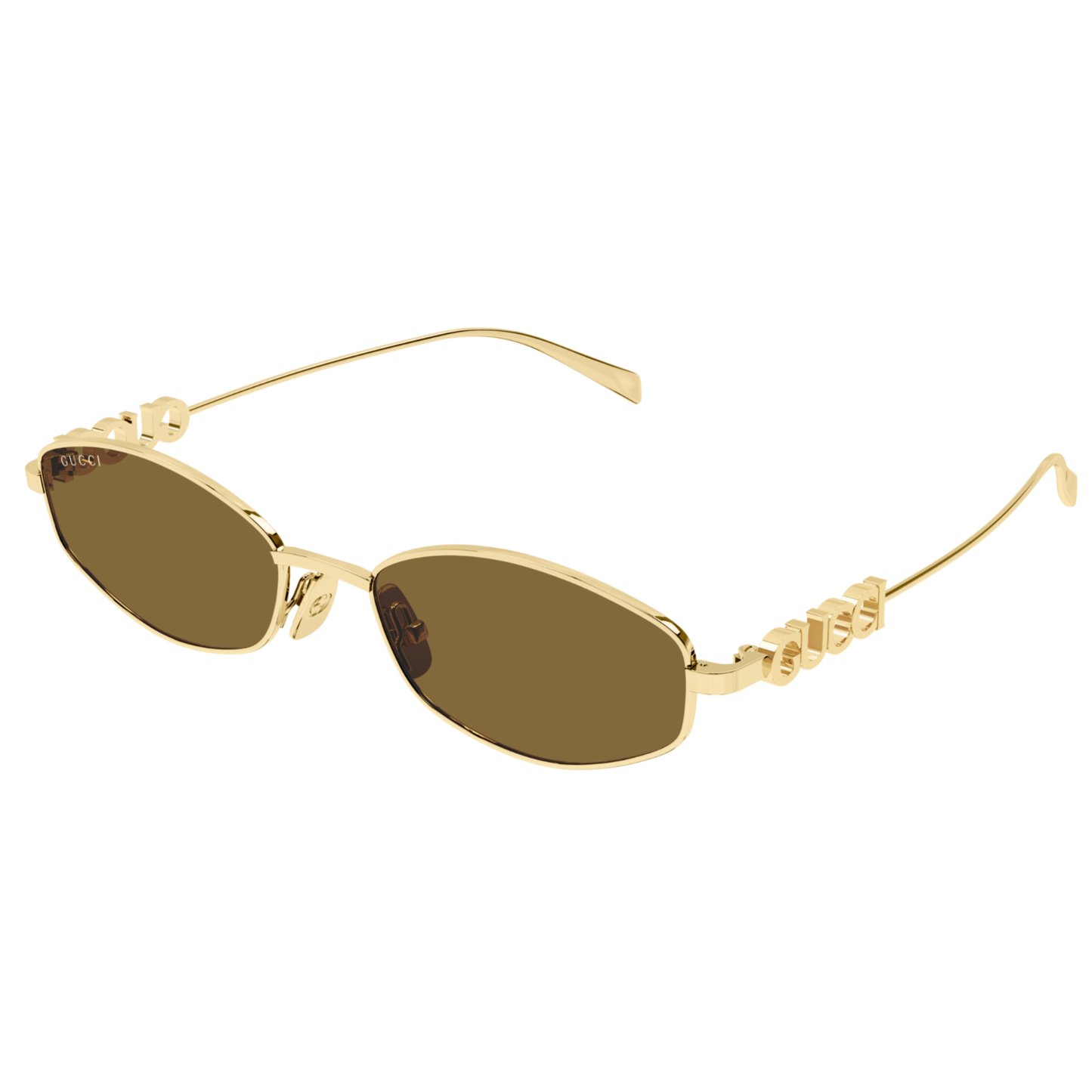 Gucci GG1802S Oval Sunglasses Angle View