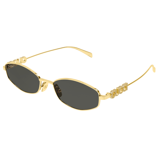 Gucci GG1802S Oval Sunglasses Angle View