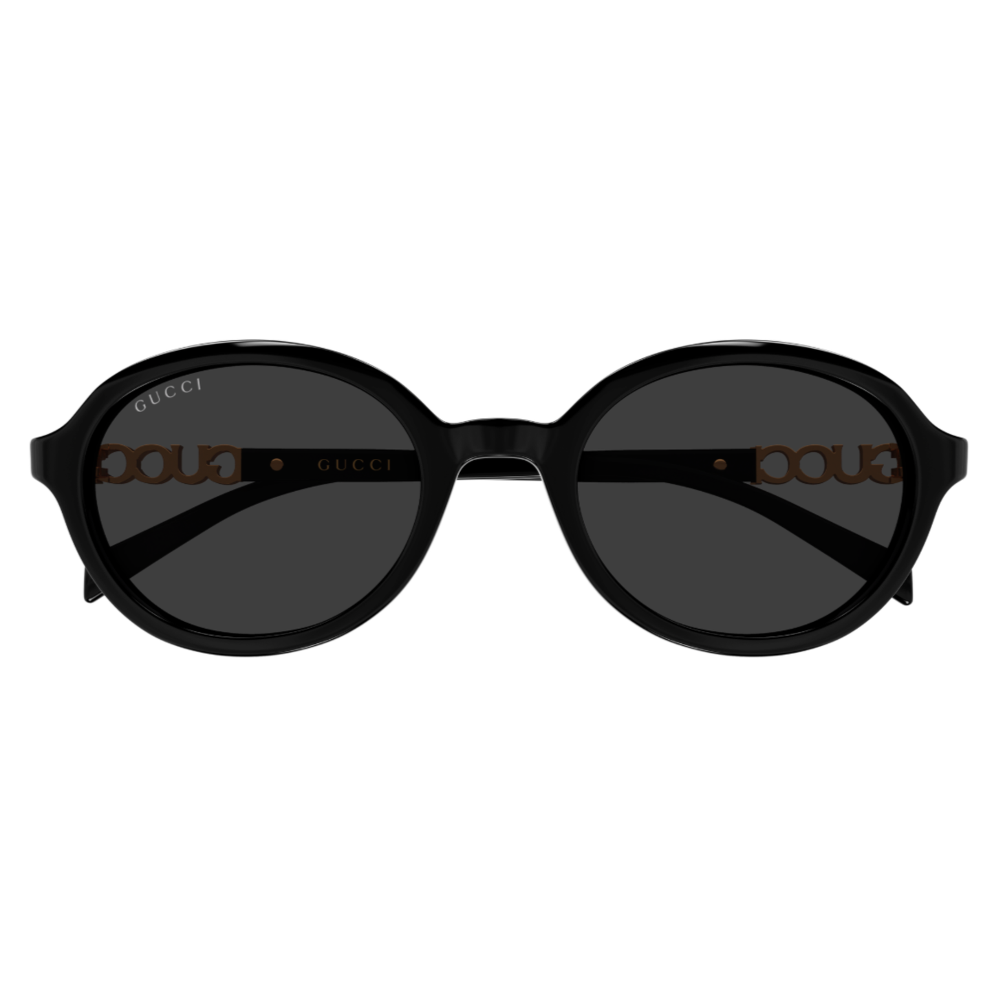 Gucci GG2033SA Oval Round Sunglasses Front View