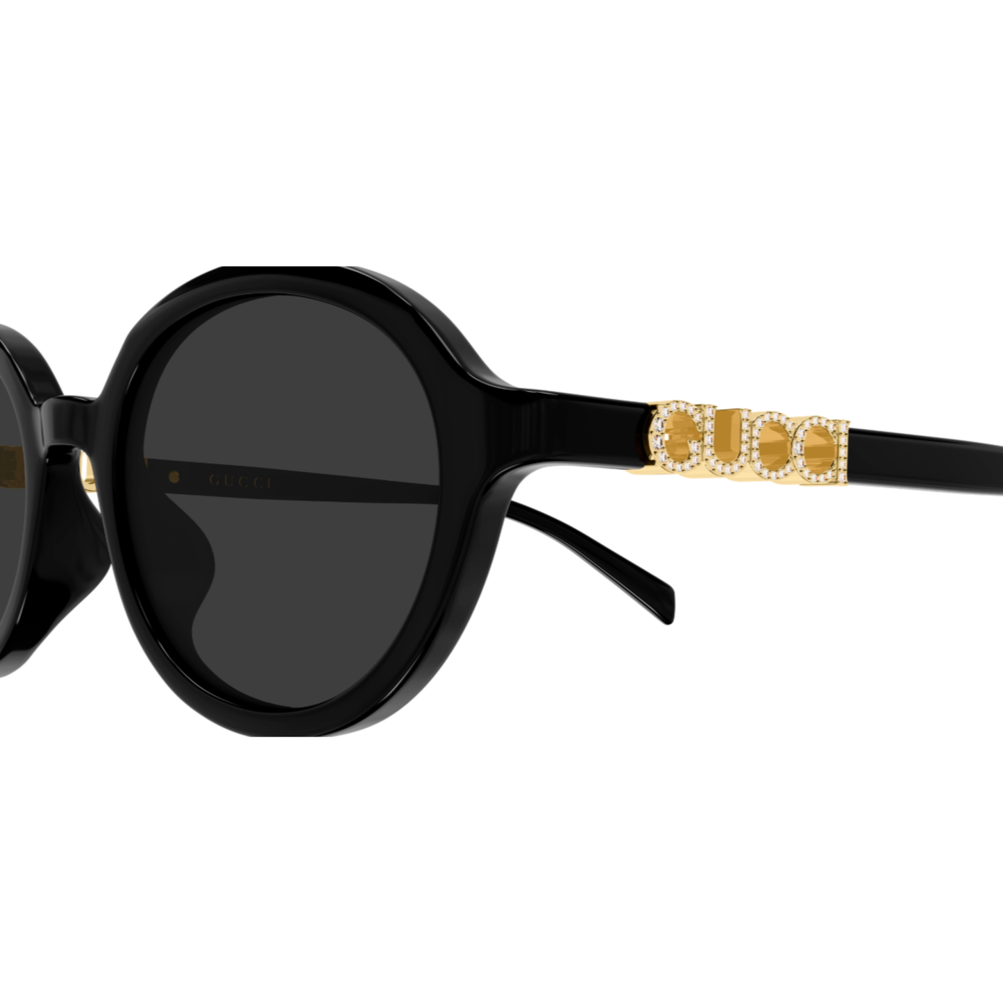 Gucci GG2033SA Oval Round Sunglasses Detail View