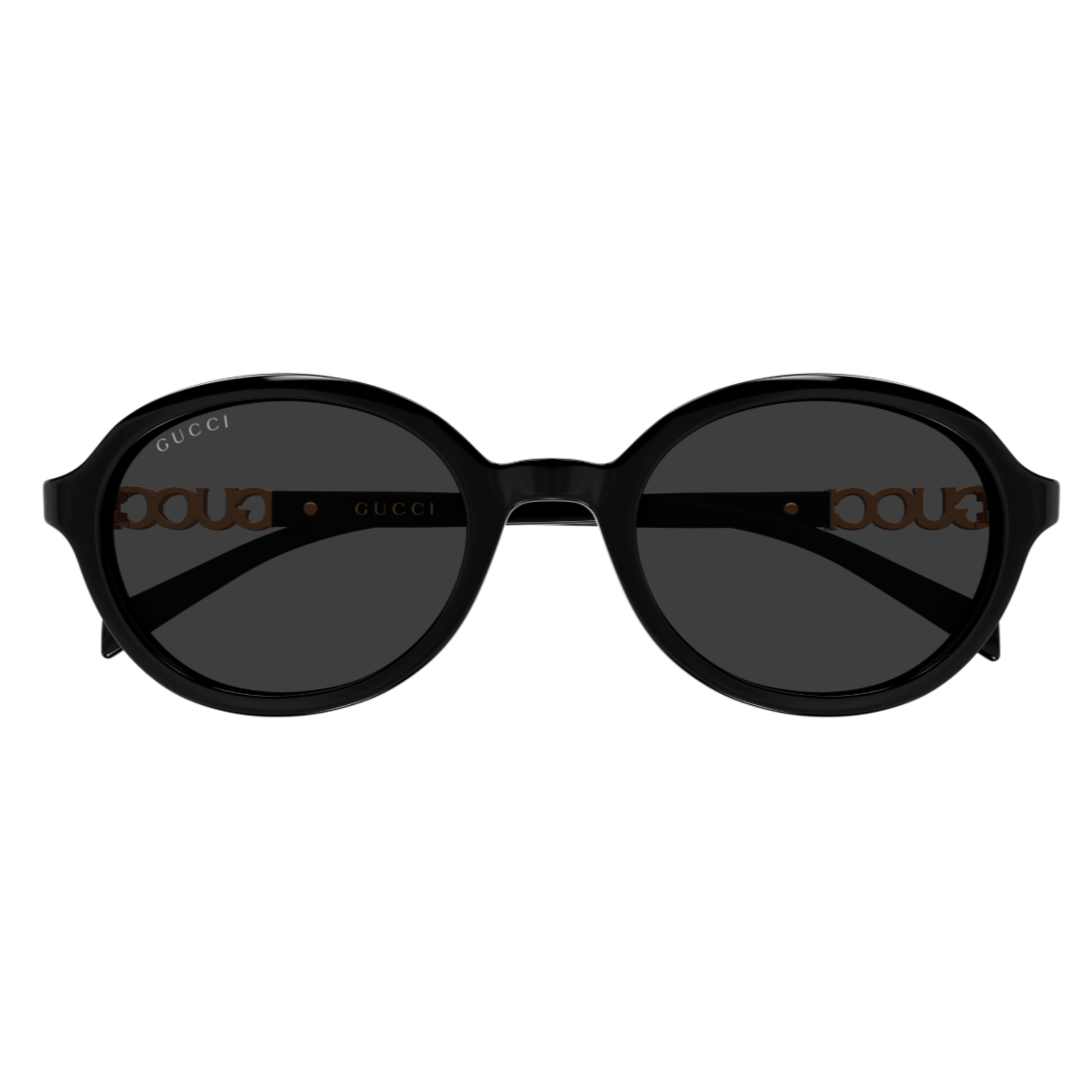 Gucci GG2033SA Oval Round Sunglasses Front View