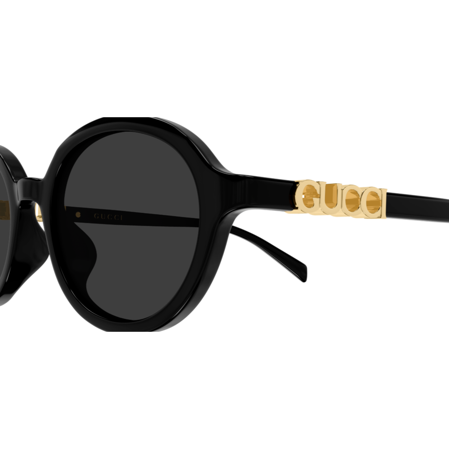 Gucci GG2033SA Oval Round Sunglasses Detail View