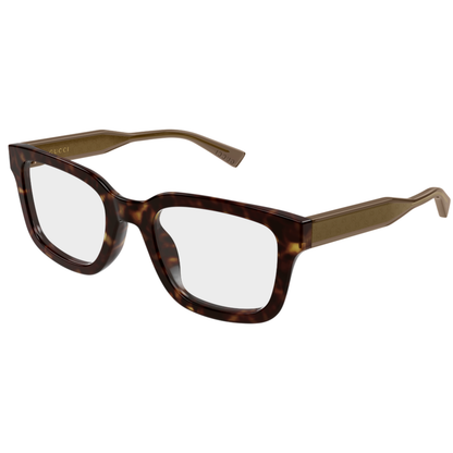 Gucci GG2071OL square optical frame angle view