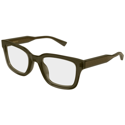 Gucci GG2071OL square optical frame angle view