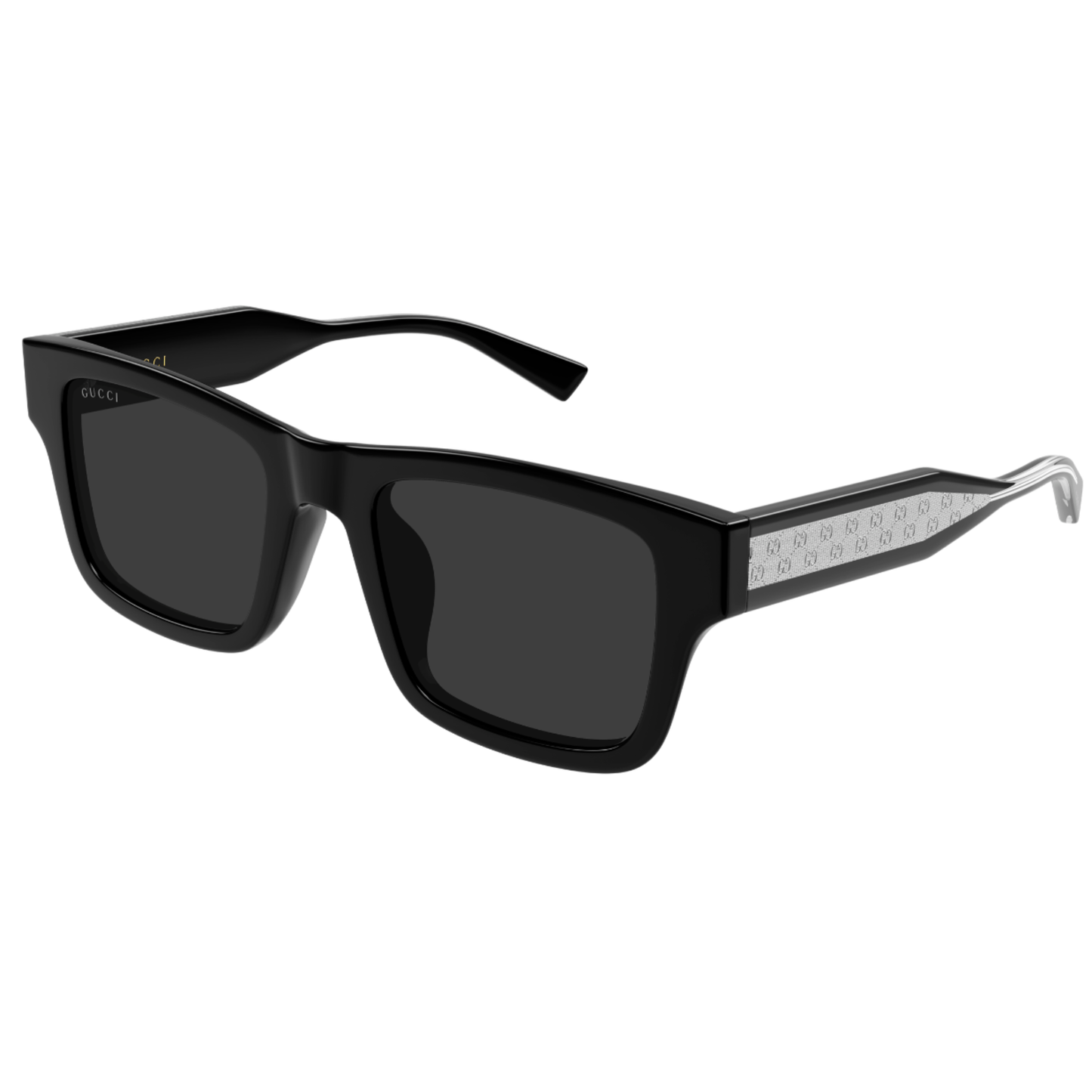 Gucci GG2072SA square acetate sunglasses Angle view 