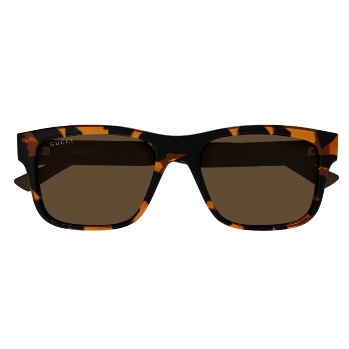 Gucci GG2085S men's acetate Wayfarer full-rim sunglasses front view