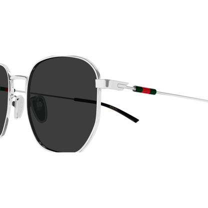 Gucci GG2095S unisex hexagon metal luxury sunglasses with premium designer frame