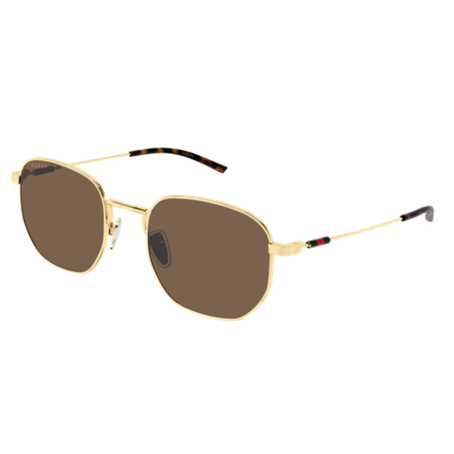 Gucci GG2095S unisex hexagon metal luxury sunglasses with premium designer frame