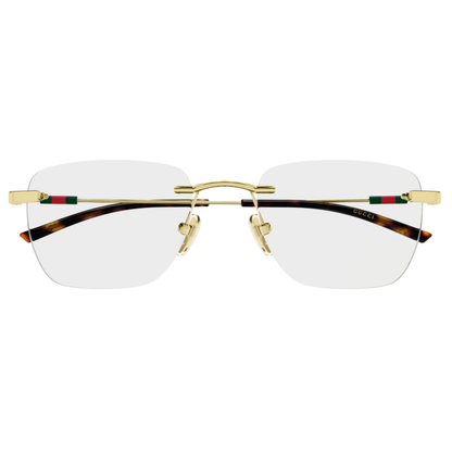Gucci GG2099O Rimless Optical Frame Front View