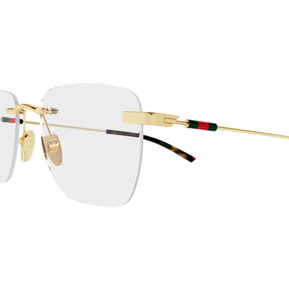 Gucci GG2099O Rimless Optical Frame Detail View