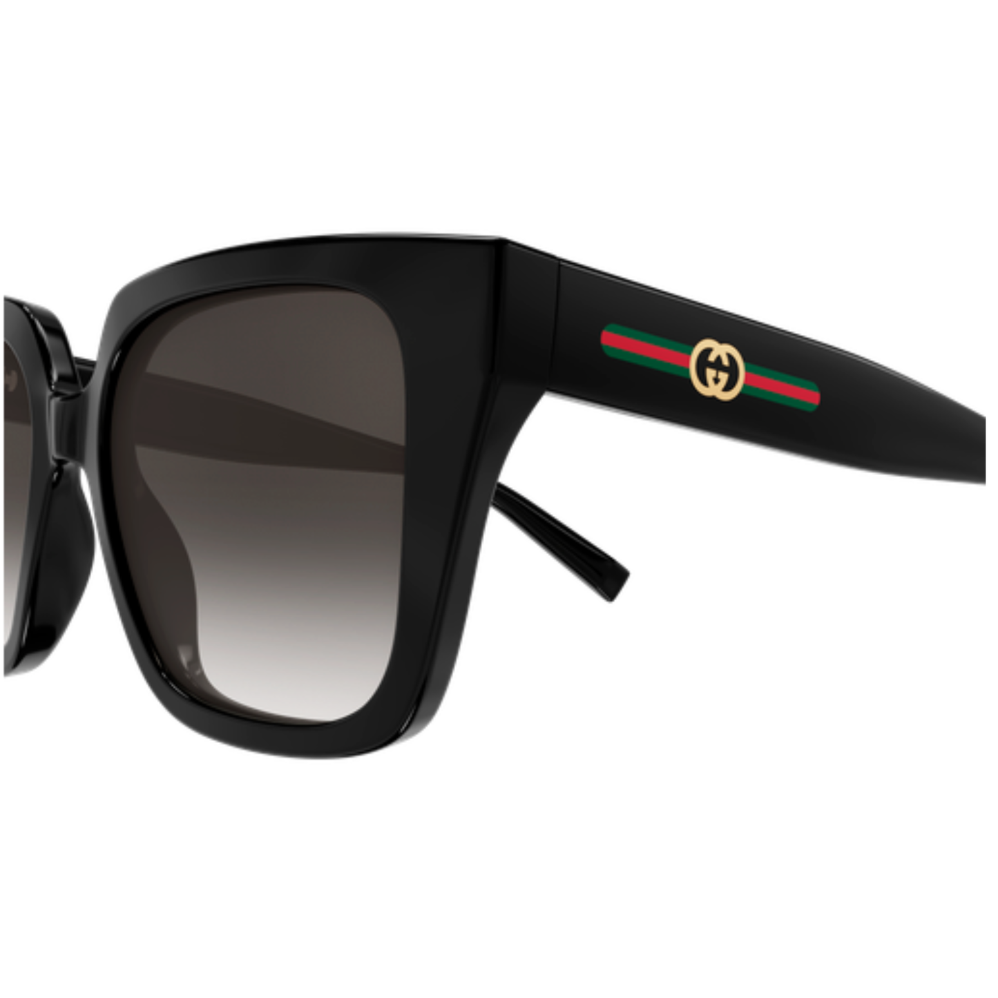 Gucci GG2102S logo detail on premium acetate temple
