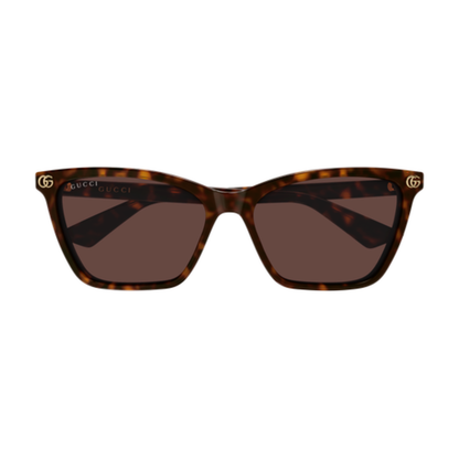 Gucci GG2111S womens acetate cat-eye sunglasses side temple profile