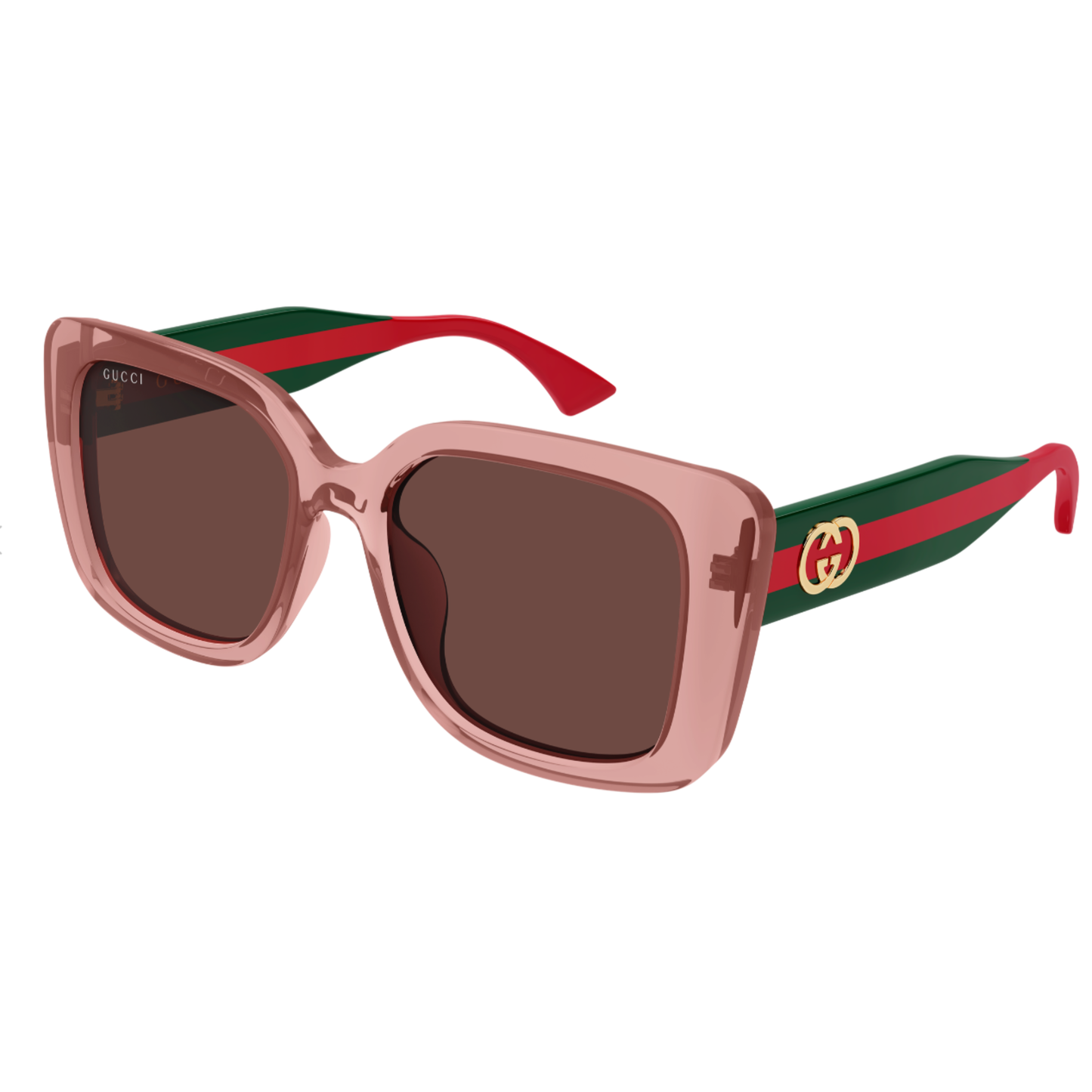 Gucci GG2118SA premium butterfly sunglasses angled view
