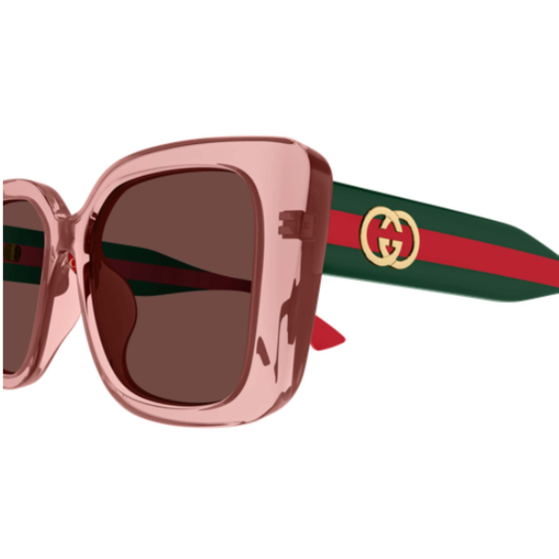 Gucci GG2118SA logo detail on premium acetate temple
